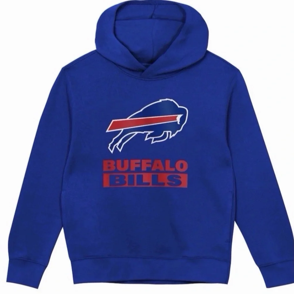 NWT Toddler‎ 3T Buffalo Bills Outerstuff Royal Blue Back to Basics Hoodie